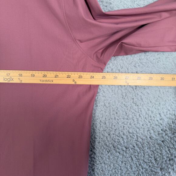 Fabletics Men's The Don Button Down Long Sleeve Shirt Red Size XL - Picture 4 of 7